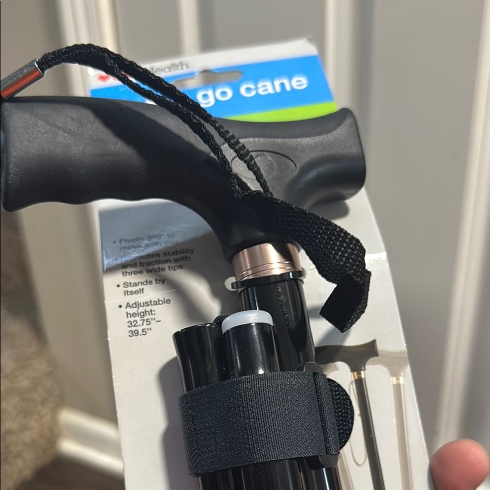 Black Flex 'n Go Cane - Picture 9 of 9